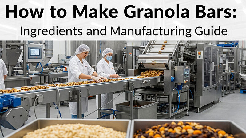 How to Make Granola Bars