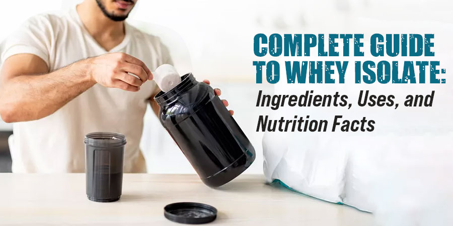 Whey Isolate Ingredients