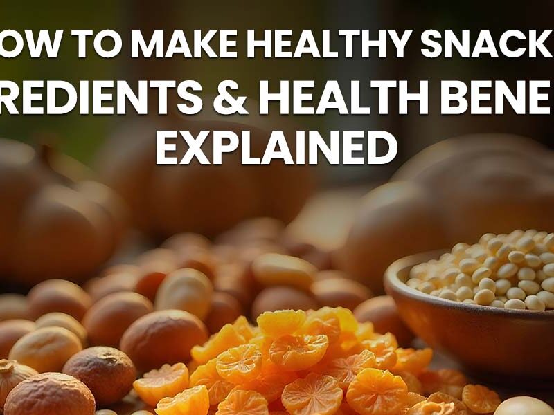 How to Make Healthy Snacks